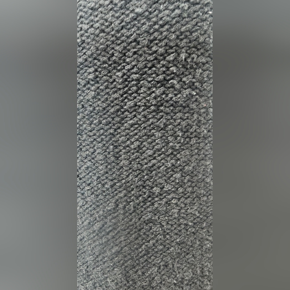 Zara Knit Black Boho Hippie Cropped Sweater Tank Top Size Medium - Picture 3 of 10